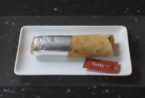 Chilli Panner Paratha Roll