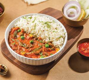 Mixed Veg Rice Bowl.