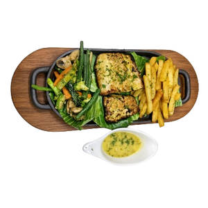 Grilled Fish in Lemon Butter Sauce