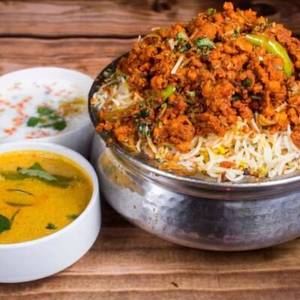 Mutton Keema Biryani