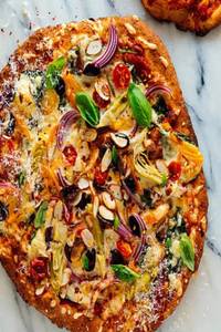 Firangi Mushroom Pizza