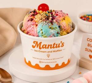 Colour bust sundae
