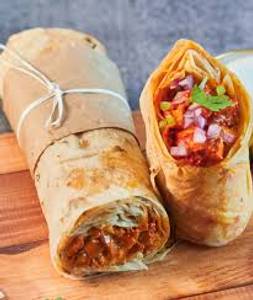 Open Chicken Kuboos Shawarma