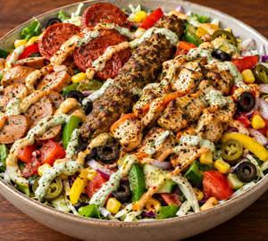 Chicken Loaded Salad