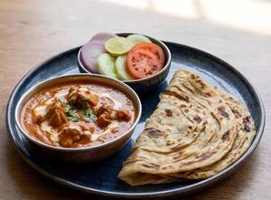 Chicken Butter Masala & Lachha Paratha Combo