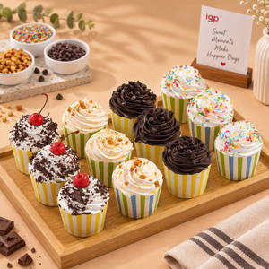 Assorted Cupcakes (Pack of 12)