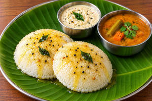 Ghee Idli [2 Pieces]