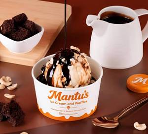 Caramel mocha sundae