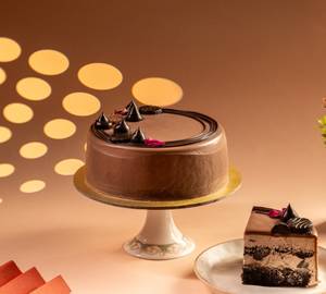 Eggless Rich Chocolate Cake 