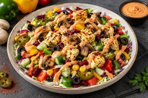 Paneer & Mushroom Salad
