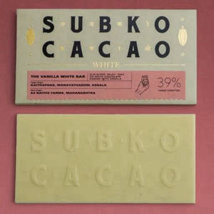 Vanilla White Chocolate Bar