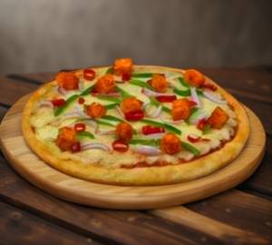 Chicken Masala Cheese Pizza
