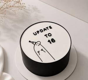 Design Choco Butterscotch Design Cake