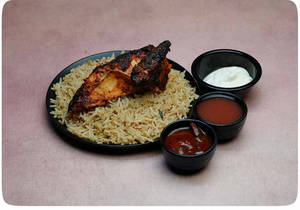 QUARTER CHICKEN SHAWAYYA +450 ML MANDI RICE
