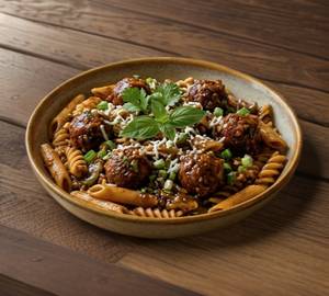 Manchurian Pasta Fry