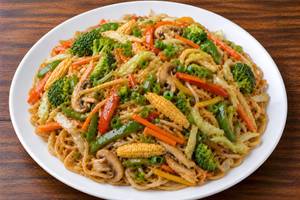 Mix Veg Hakka Noodles
