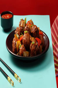 Veg Dry Manchurian [Serves-1]