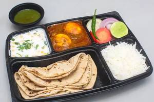 Egg Curry Thali