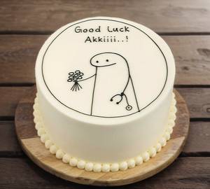 Good Luck Gulab Jamun And Rasmalai Cake