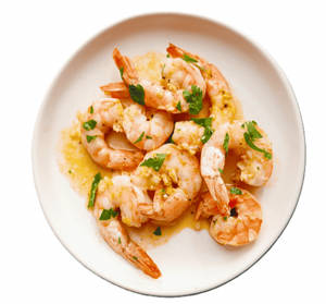 Butter Garlic Prawns