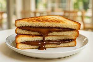 Nutella Grilled Sandwich