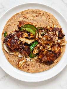 Asian Chilli Tofu Wrap – 100g Tofu