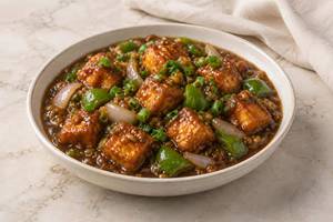Paneer manchurian with gravy