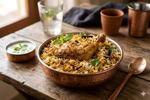Chicken Leg Piece Biryani