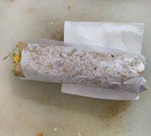 Double egg paneer Roll (wheat)