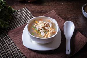 Non veg sweet corn soup