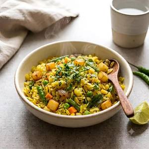 Mix veg poha