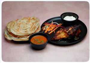 QUARTER CHICKEN SHAWAYYA +2 PARATTA