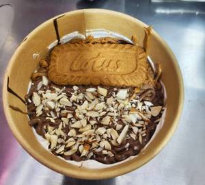 Biscoff and nutella [bowl cake]