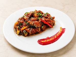 Baby corn chilli