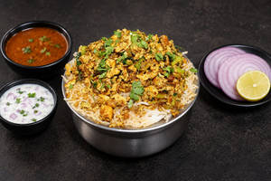 Egg Bhurji Biryani