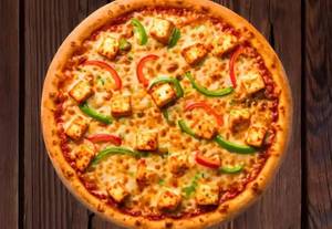 Spicy Paneer Pizza [8 inches]