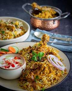 Chicken hydrabadi biryani
