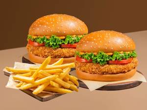 2 Crispy Gardens + 1 Side