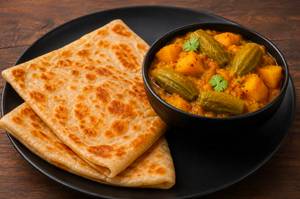 Aloo Potal & Paratha ( 3 PC )
