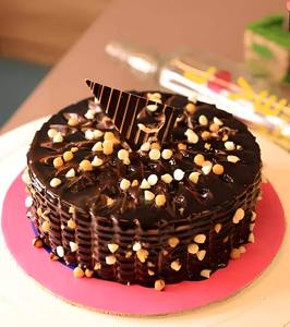 Chocolate choco chips cake         