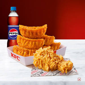 Krispy Momos with 1 HC & Pepsi