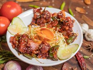 Chicken Chilli Dry [12 Pieces]