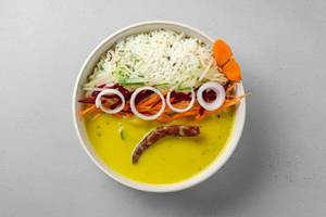 Kadhi chawal bowl