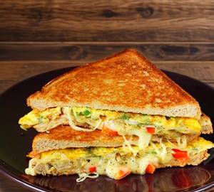 Cheese Bread Omelette