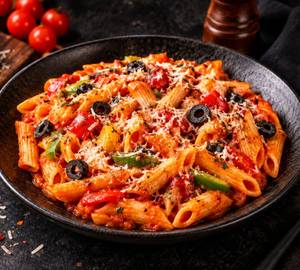 Red sauce pasta