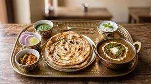 Dal Makhni + 2 Laccha Parantha