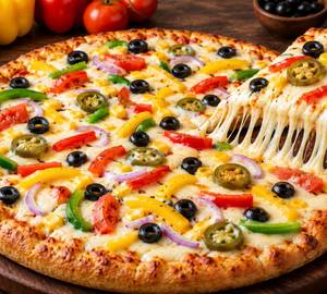Veggie supreme pizza