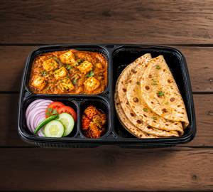 Paneer Masala With 4 Butter Roti