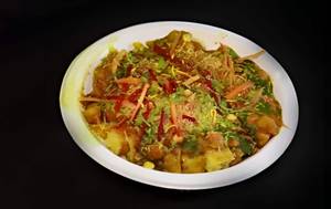 Aloo Tikki with Chole