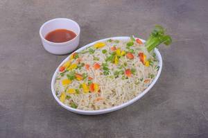 Egg Ginger Capsicum Fried Rice
